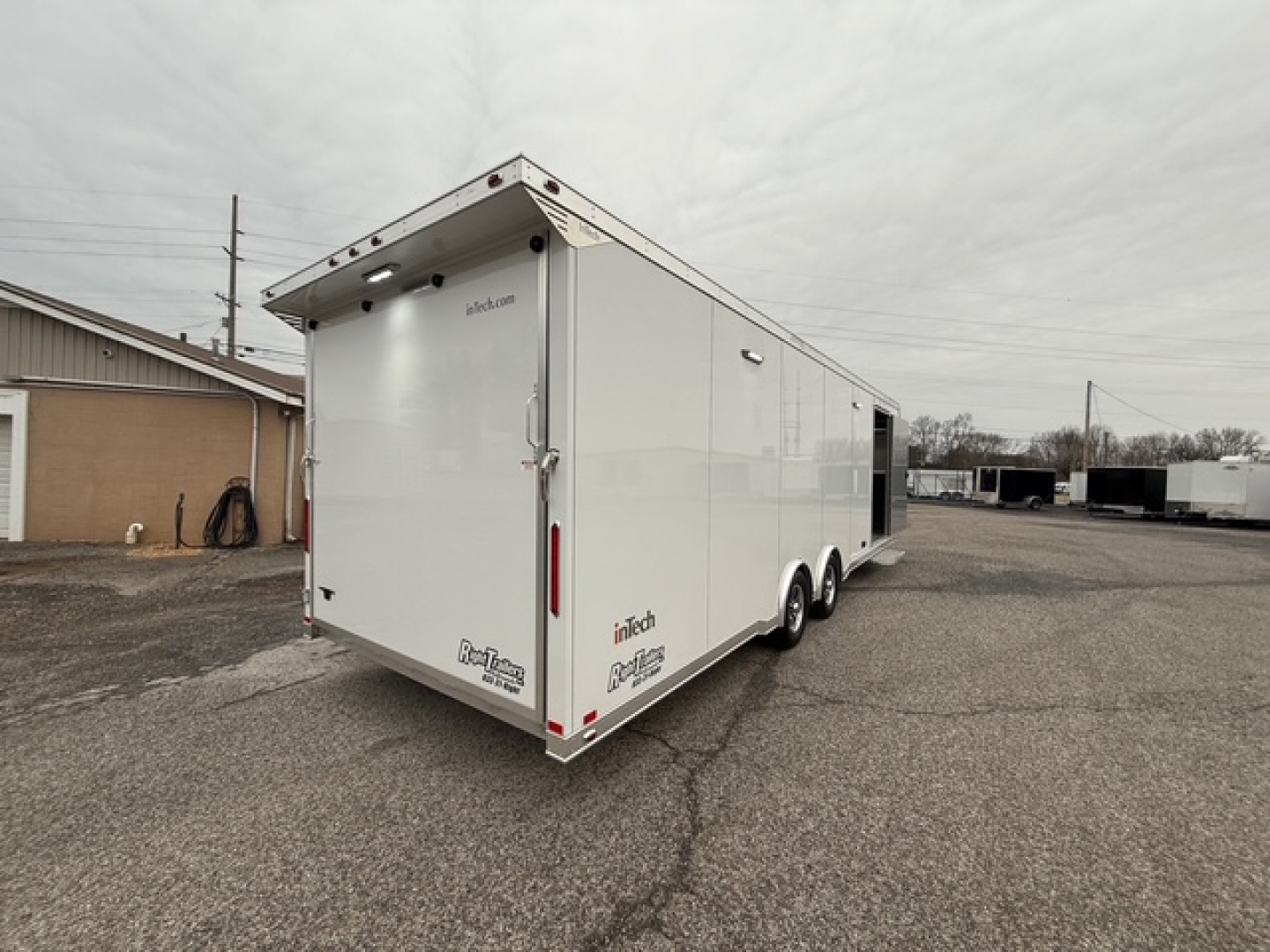 New 2026 INTECH 8.5X28 RACE TRAILER