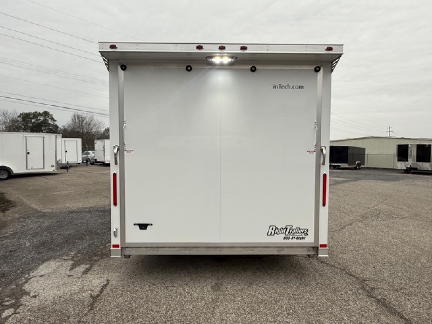 New 2026 INTECH 8.5X28 RACE TRAILER