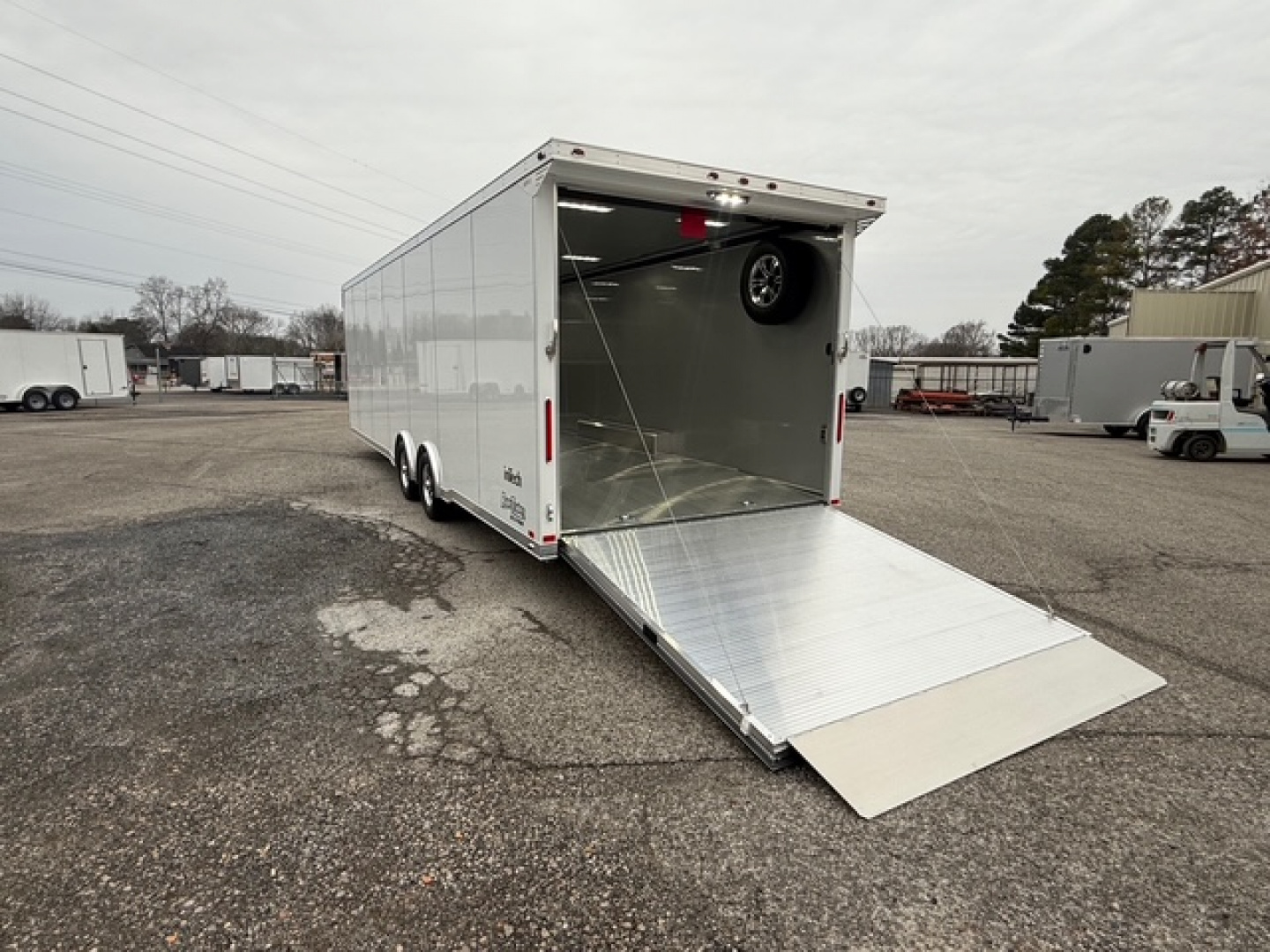 New 2026 INTECH 8.5X28 RACE TRAILER