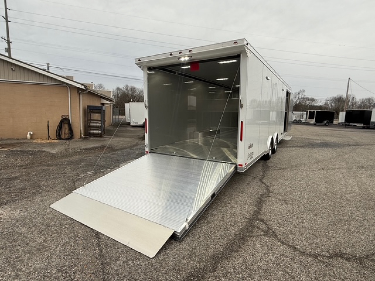 New 2026 INTECH 8.5X28 RACE TRAILER