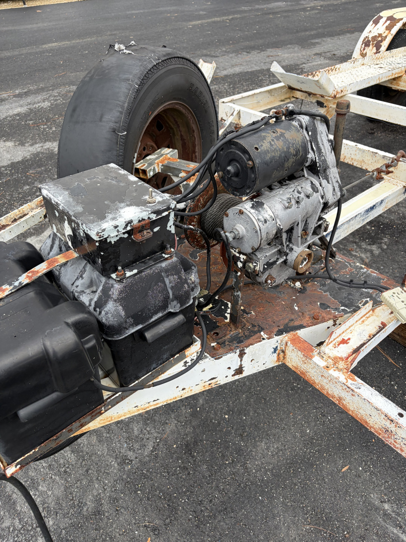 Used 1986 Southern Draw 7X20 Open Car Hauler Steel Trailer - 7K GVWR