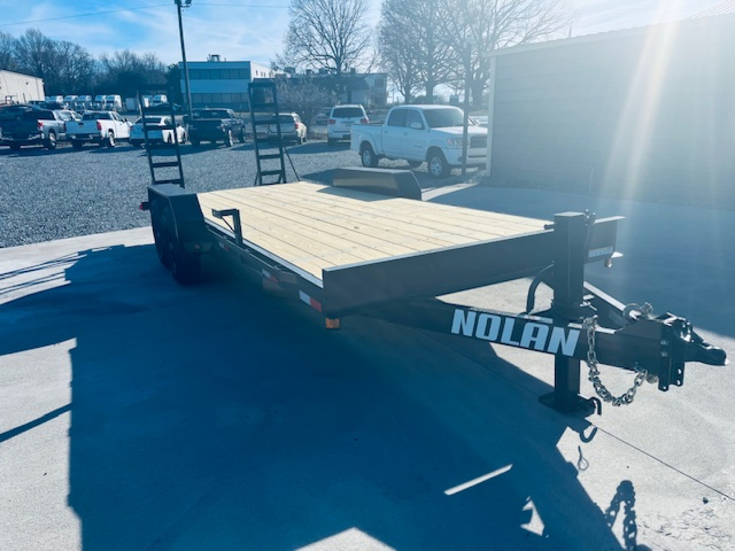 New 2026 Nolan 7X20 14K Equipment Trailer