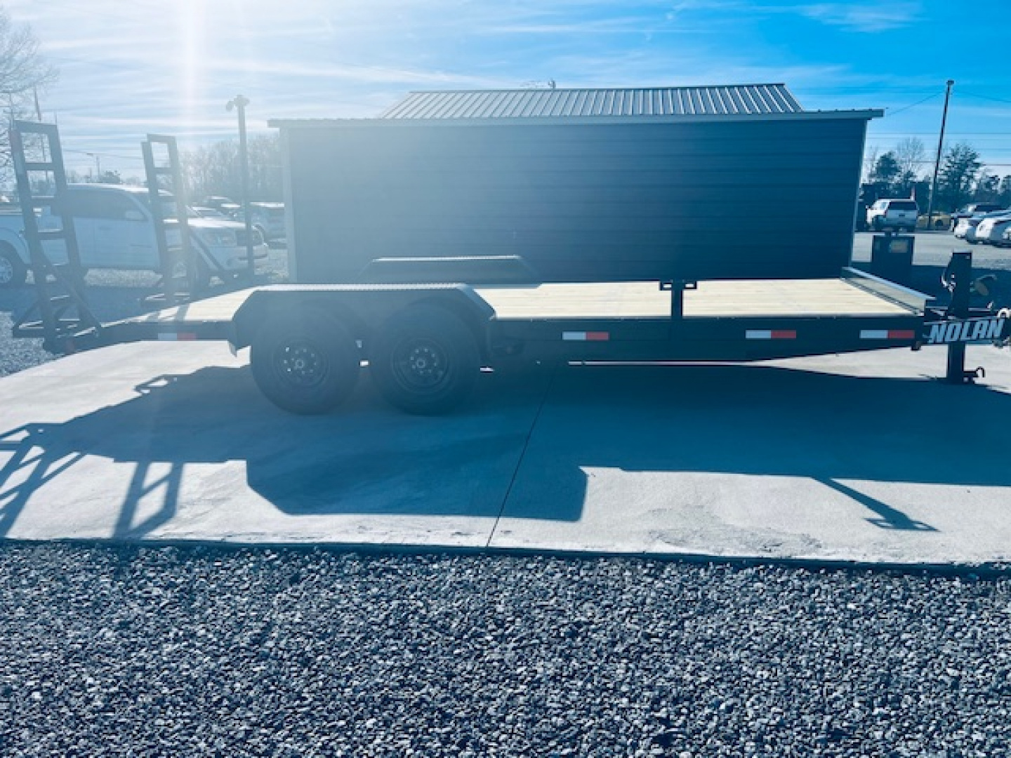 New 2026 Nolan 7X20 14K Equipment Trailer