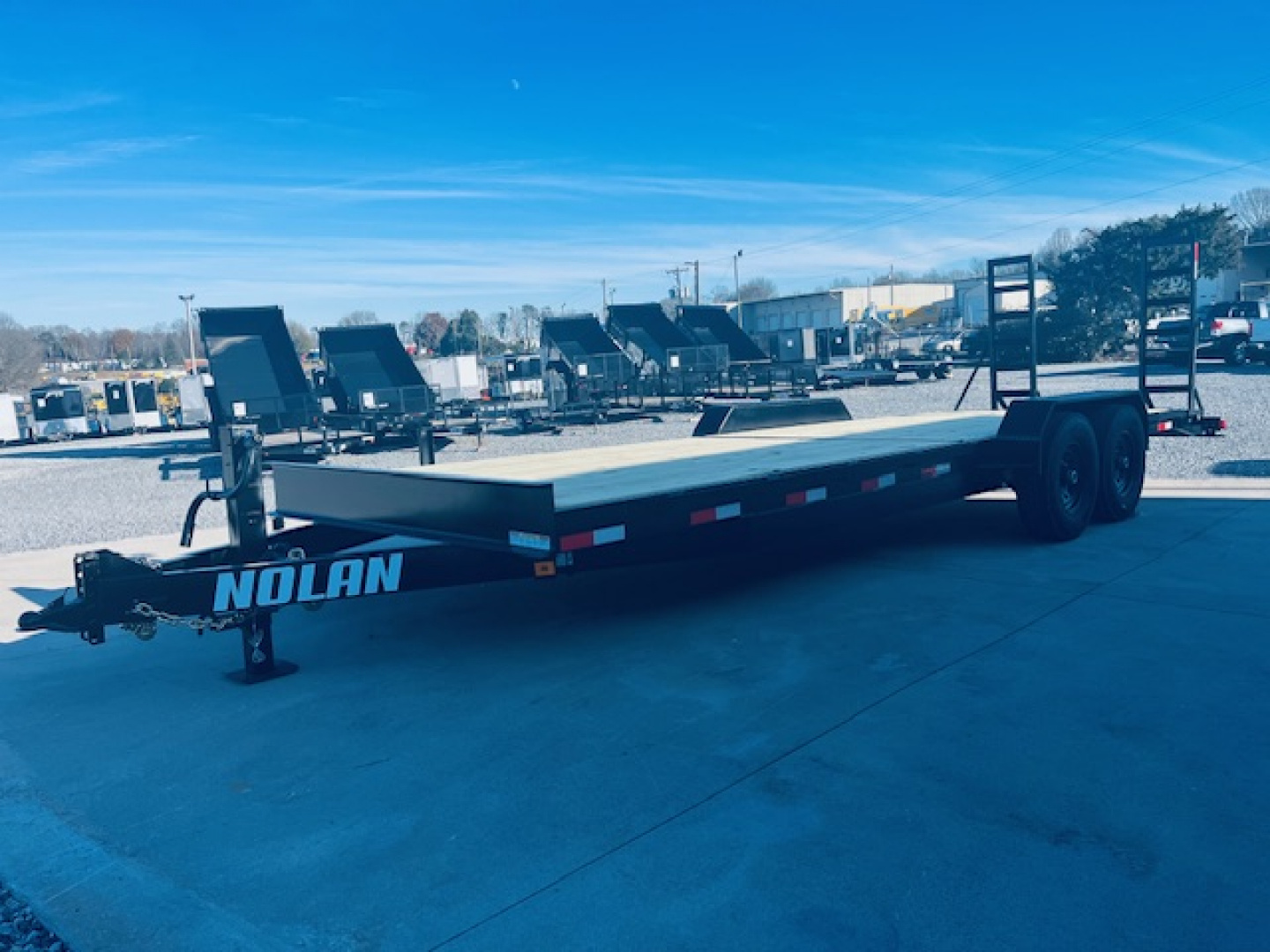 New 2026 Nolan 7X24 14K Equipment Trailer