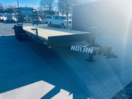 New 2026 Nolan 7X24 14K Equipment Trailer