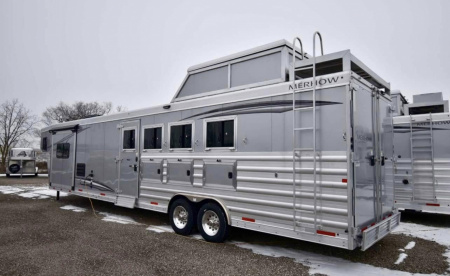 New 2026 Merhow Trailers 8416 BB Horse Trailer