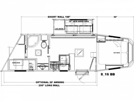 New 2026 Merhow Trailers 8416 BB Horse Trailer