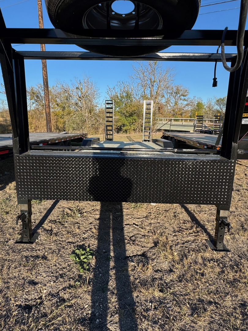 New 2026 Texas Pride Trailers EQ72216KGN-1394 Flatbed Trailer