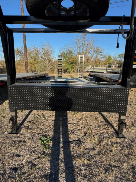 New 2026 Texas Pride Trailers EQ72216KGN-1394 Flatbed Trailer