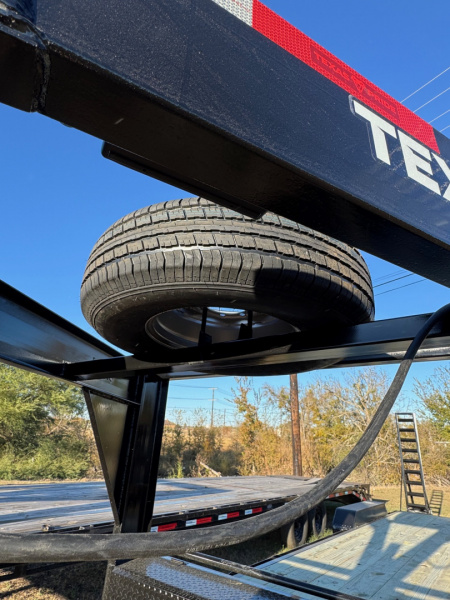 New 2026 Texas Pride Trailers EQ72216KGN-1394 Flatbed Trailer