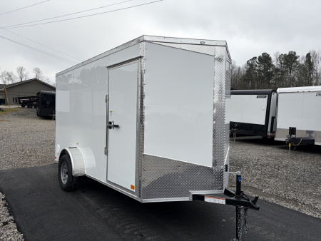 New 2026 Big Daddys Edition, 6X12 Enclosed Trailer With 6' 6  Interior, Single Axle, Polycor