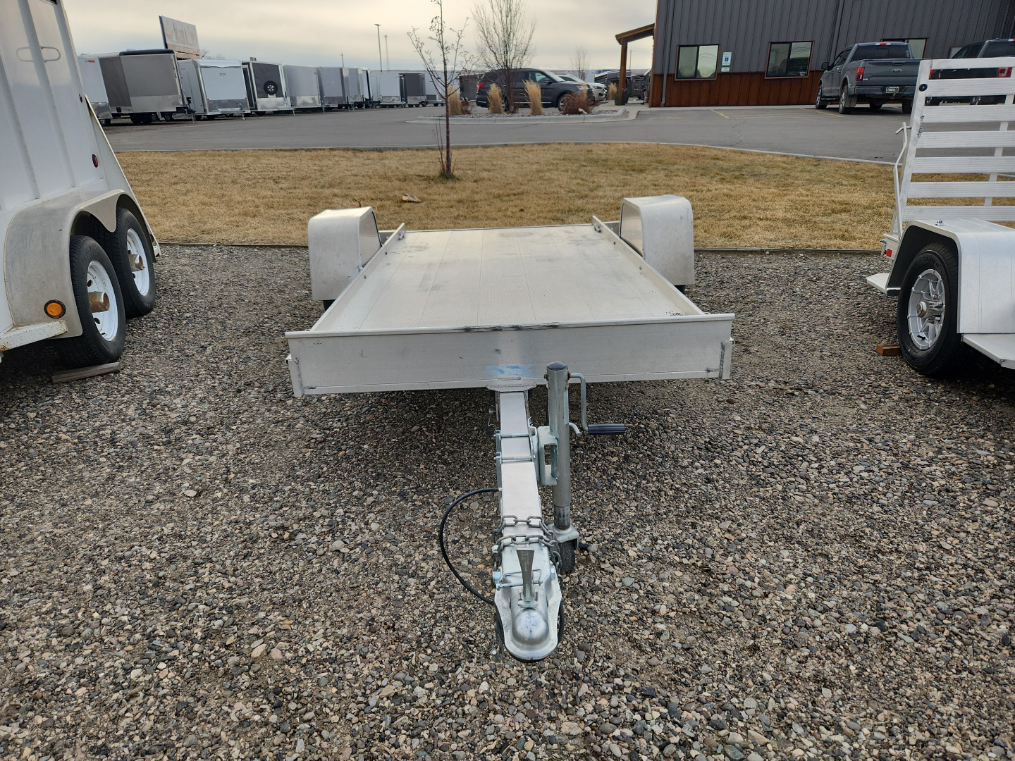 Used 2019 Aluma 5410T SA Tilt Trailer 10'