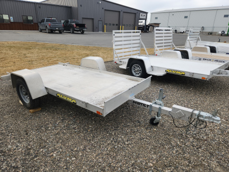 Used 2019 Aluma 5410T SA Tilt Trailer 10'