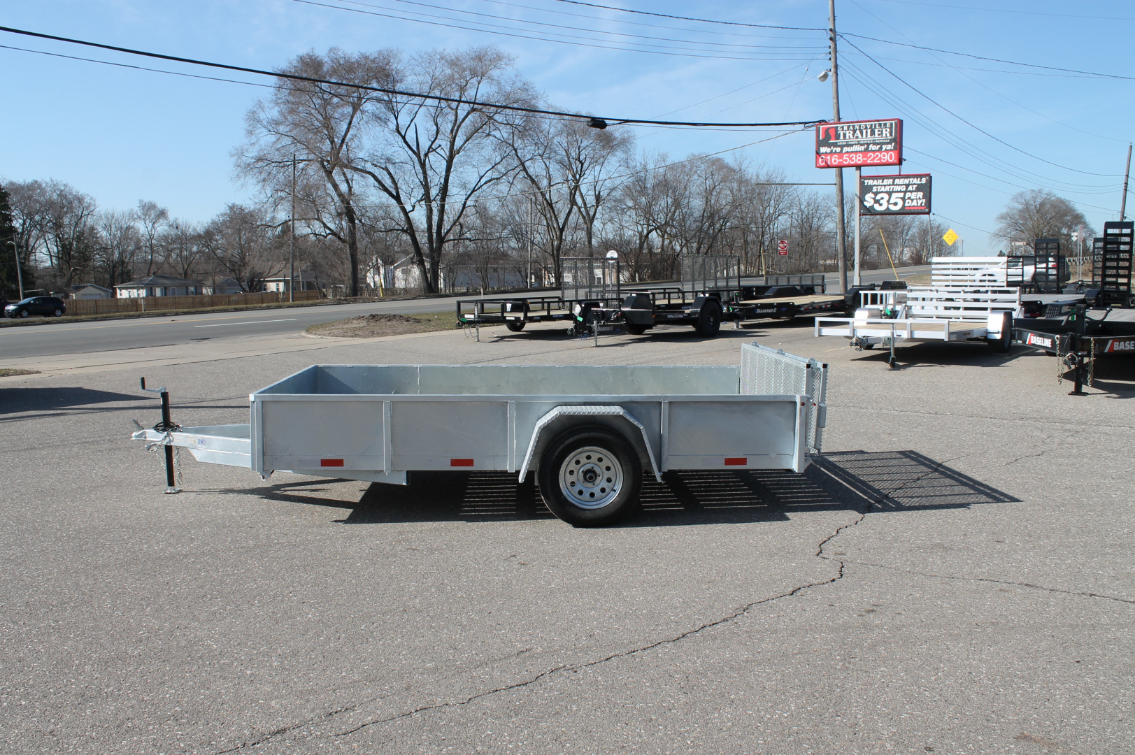 New 2025 BND Trailers GAL S12 7X12 Utility Trailer