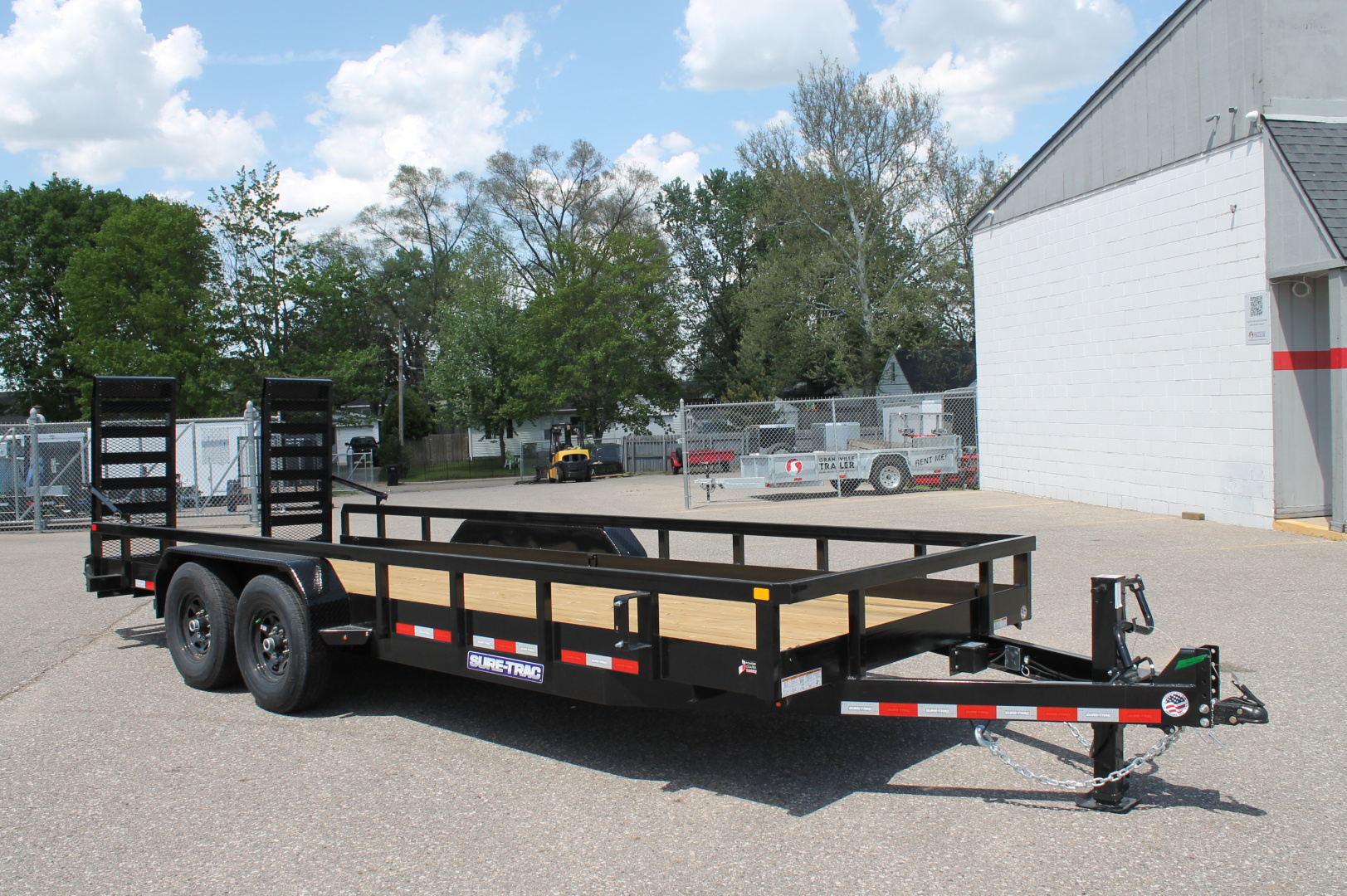 New 2025 Sure-Trac STUTT8220-BP-140 Utility Trailer