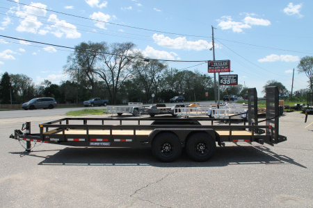New 2025 Sure-Trac STUTT8220-BP-140 Utility Trailer