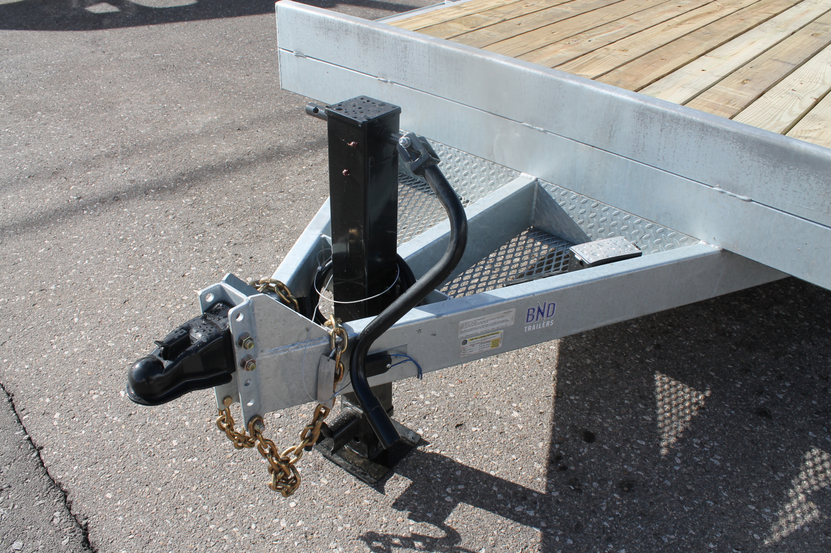 New 2025 BND Trailers GAL20 7X20 E 14K Equipment Trailer