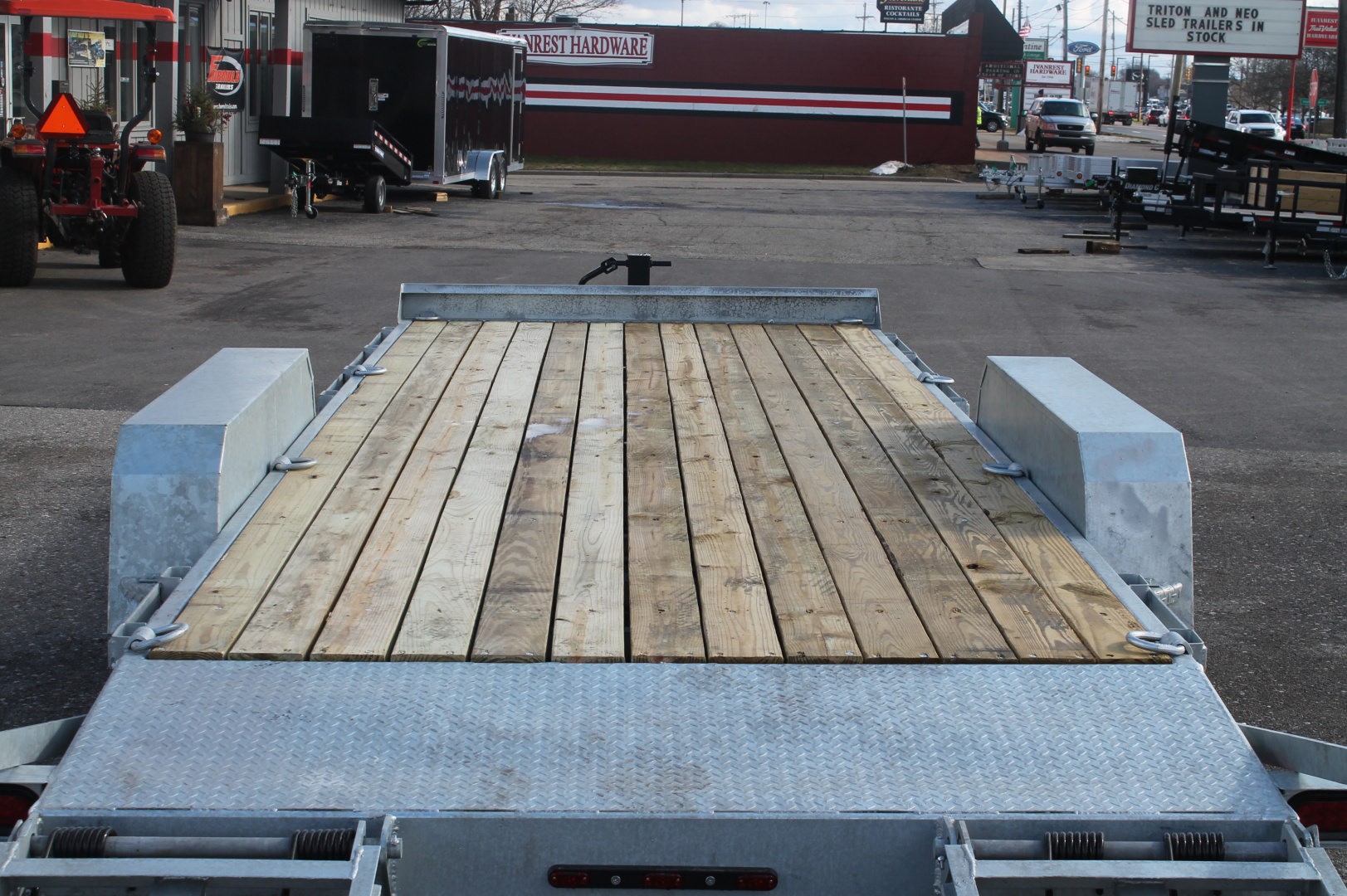 New 2025 BND Trailers GAL20 7X20 E 14K Equipment Trailer