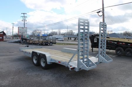 New 2025 BND Trailers GAL20 7X20 E 14K Equipment Trailer