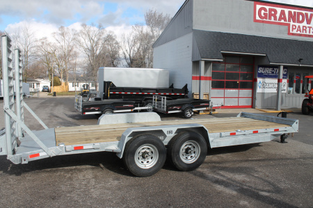 New 2025 BND Trailers GAL20 7X20 E 14K Equipment Trailer