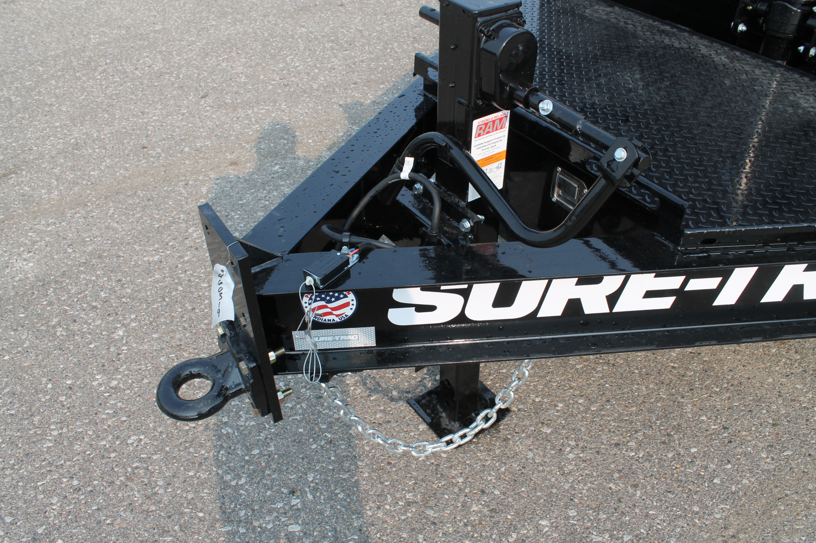 New 2025 Sure-Trac STBTL8214-BP-154 Dump Trailer