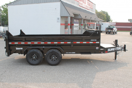 New 2025 Sure-Trac STBTL8214-BP-154 Dump Trailer