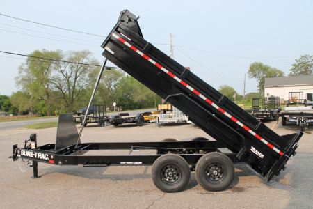 New 2025 Sure-Trac STBTL8214-BP-154 Dump Trailer