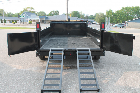 New 2025 Sure-Trac STBTL8214-BP-154 Dump Trailer