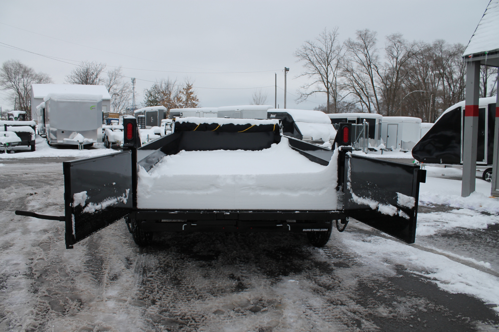 New 2025 Sure-Trac ST8214TLDD-B-140 Dump Trailer