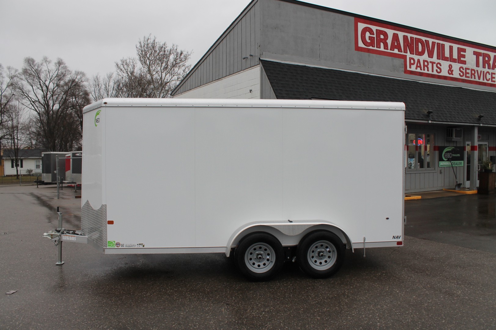 New 2026 NEO Trailers NAV147TR Cargo / Enclosed Trailer