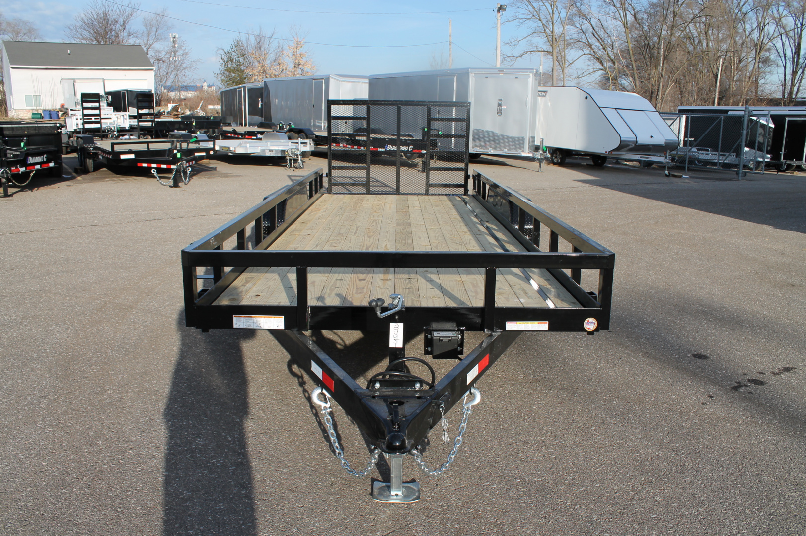 New 2025 Sure-Trac STUTT8220-BP-100 Utility Trailer
