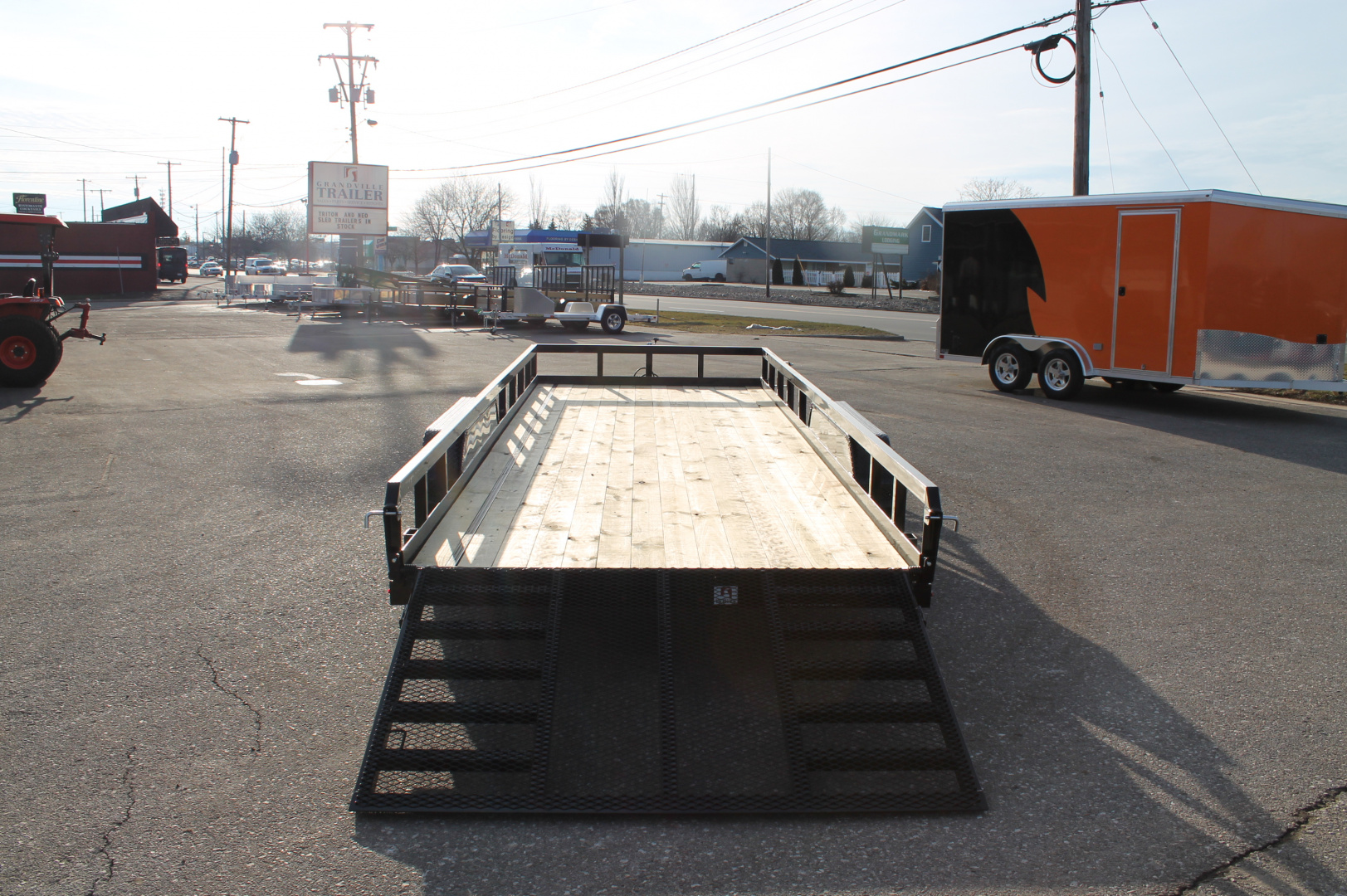 New 2025 Sure-Trac STUTT8220-BP-100 Utility Trailer