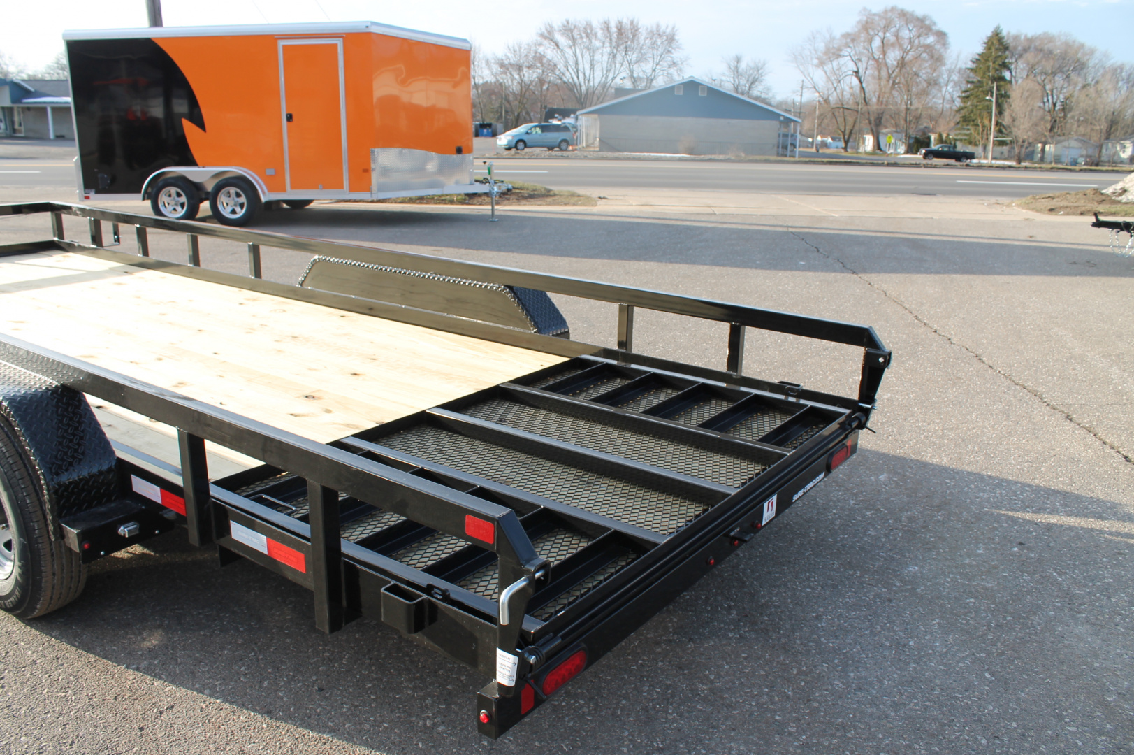 New 2025 Sure-Trac STUTT8220-BP-100 Utility Trailer