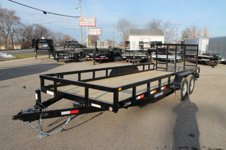 New 2025 Sure-Trac STUTT8220-BP-100 Utility Trailer