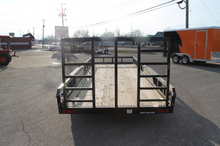 New 2025 Sure-Trac STUTT8220-BP-100 Utility Trailer