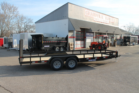 New 2025 Sure-Trac STUTT8220-BP-100 Utility Trailer