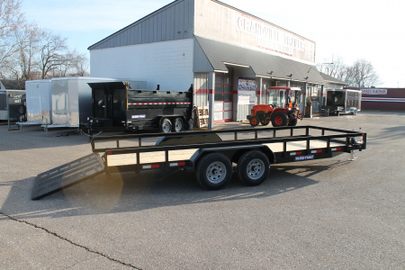 New 2025 Sure-Trac STUTT8220-BP-100 Utility Trailer