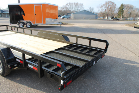 New 2025 Sure-Trac STUTT8220-BP-100 Utility Trailer