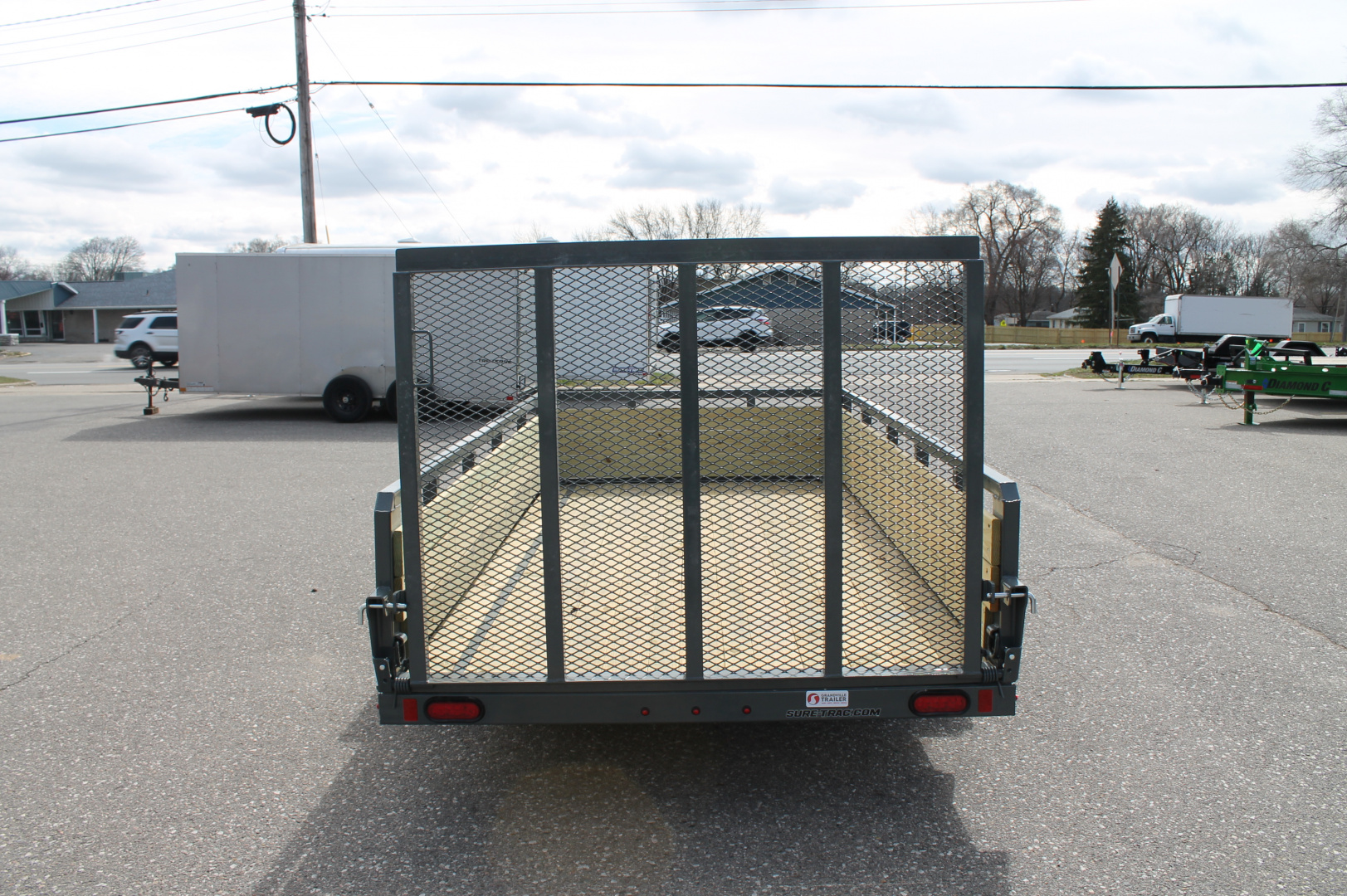 New 2025 Sure-Trac STUTB7210-BP-030 Utility Trailer