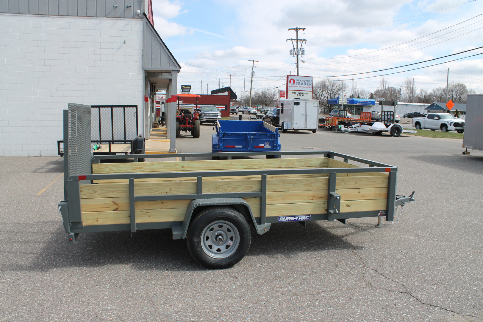 New 2025 Sure-Trac STUTB7210-BP-030 Utility Trailer