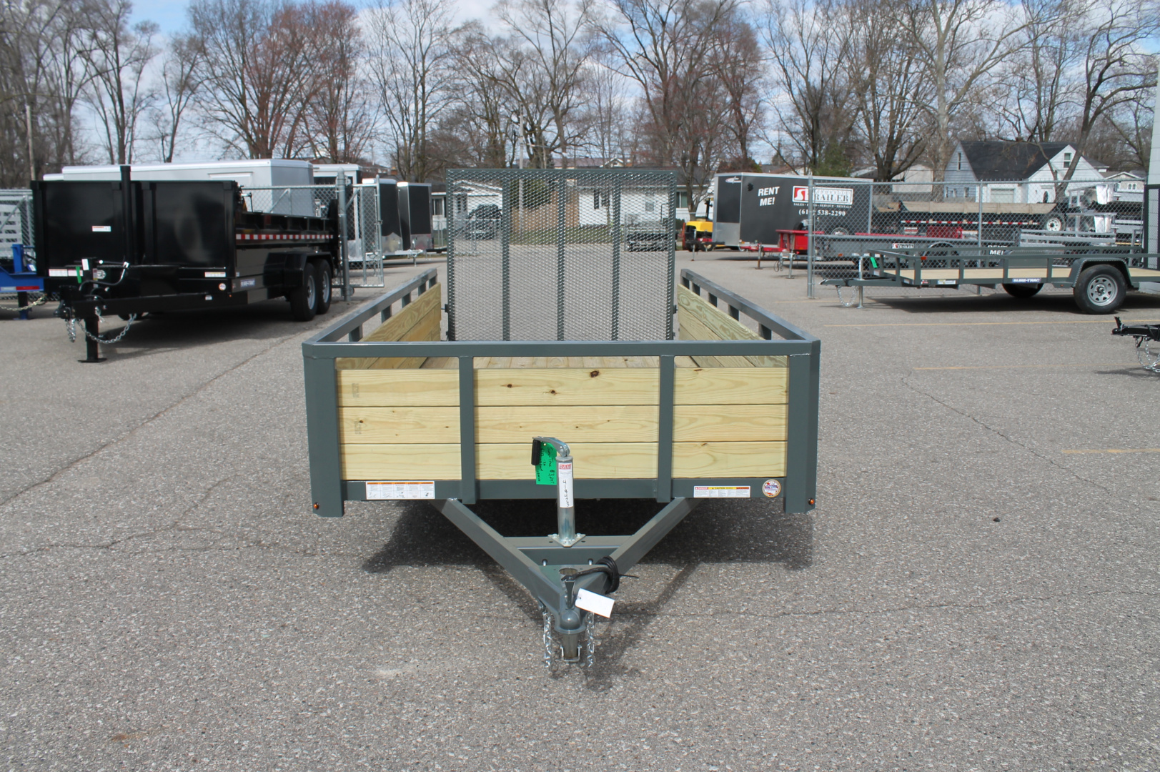 New 2025 Sure-Trac STUTB7210-BP-030 Utility Trailer