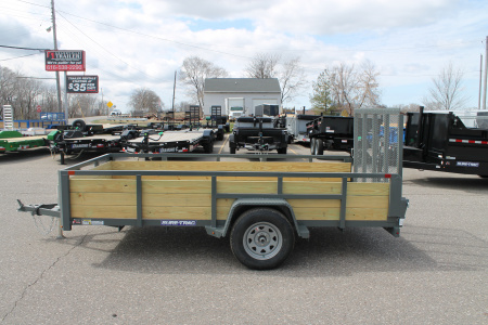 New 2025 Sure-Trac STUTB7210-BP-030 Utility Trailer