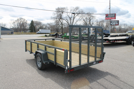 New 2025 Sure-Trac STUTB7210-BP-030 Utility Trailer