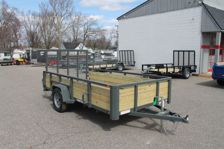 New 2025 Sure-Trac STUTB7210-BP-030 Utility Trailer