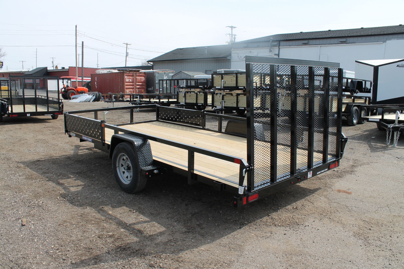 New 2025 Sure-Trac STUTA8214-BP-030 Utility Trailer
