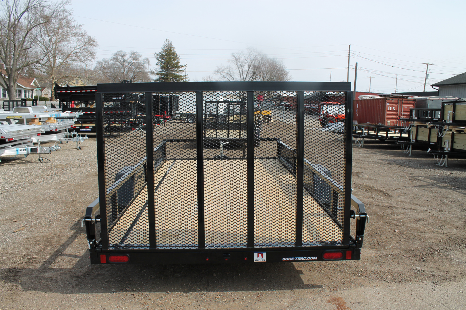 New 2025 Sure-Trac STUTA8214-BP-030 Utility Trailer