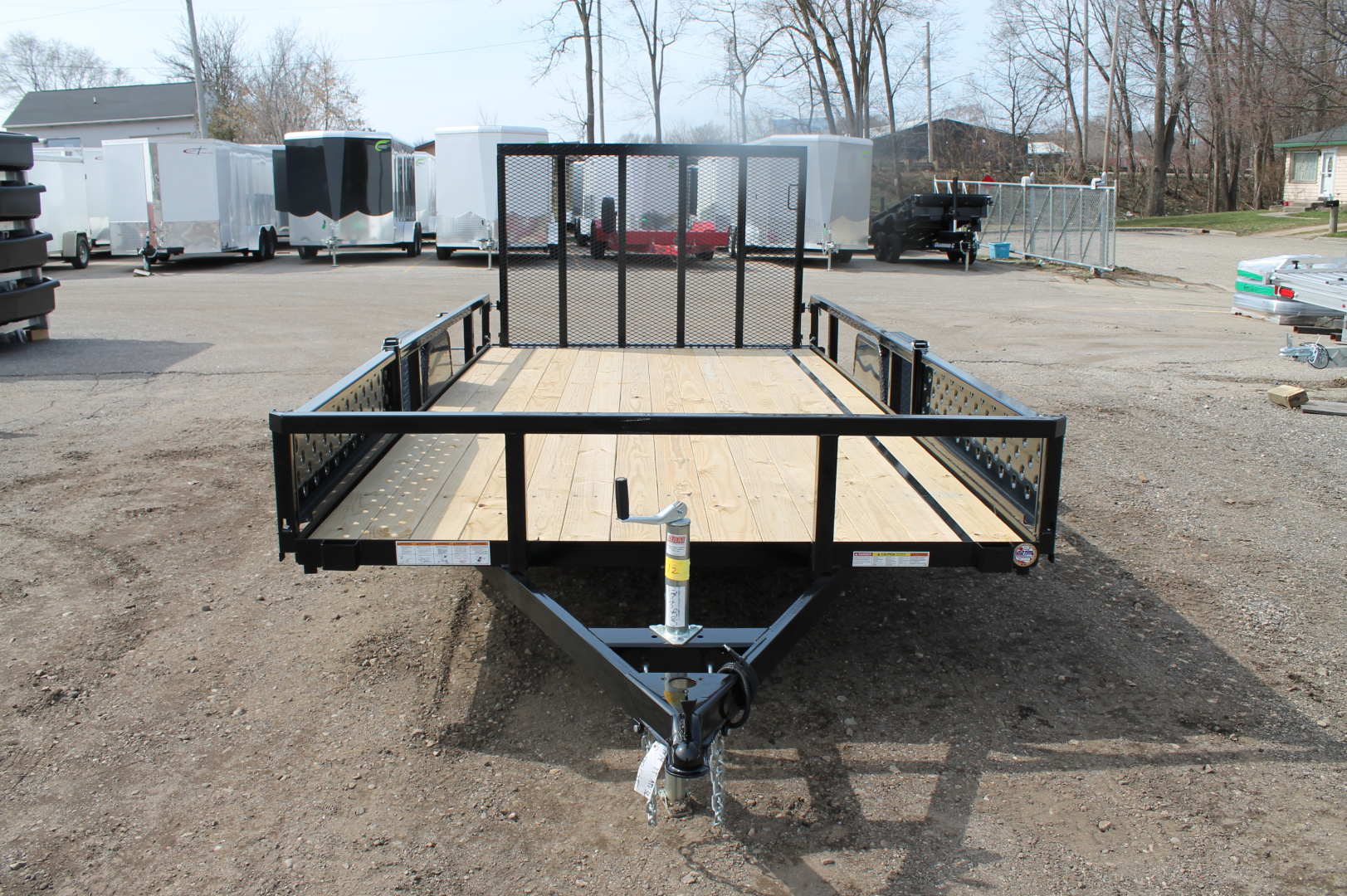 New 2025 Sure-Trac STUTA8214-BP-030 Utility Trailer