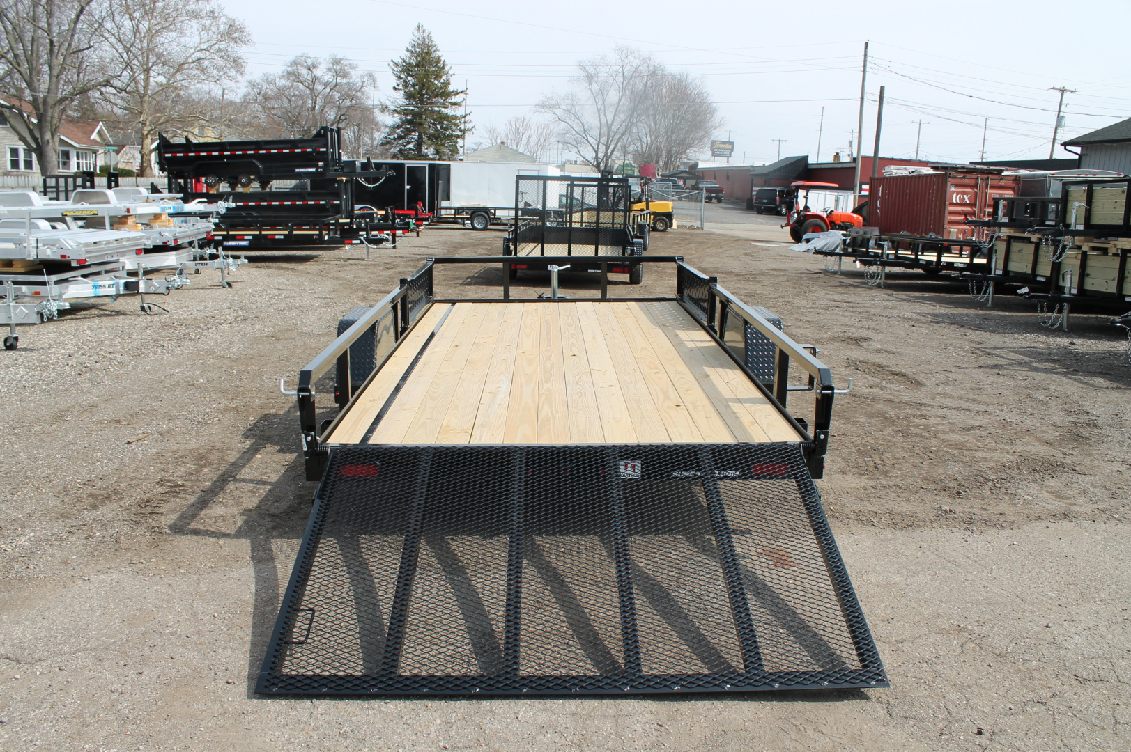New 2025 Sure-Trac STUTA8214-BP-030 Utility Trailer