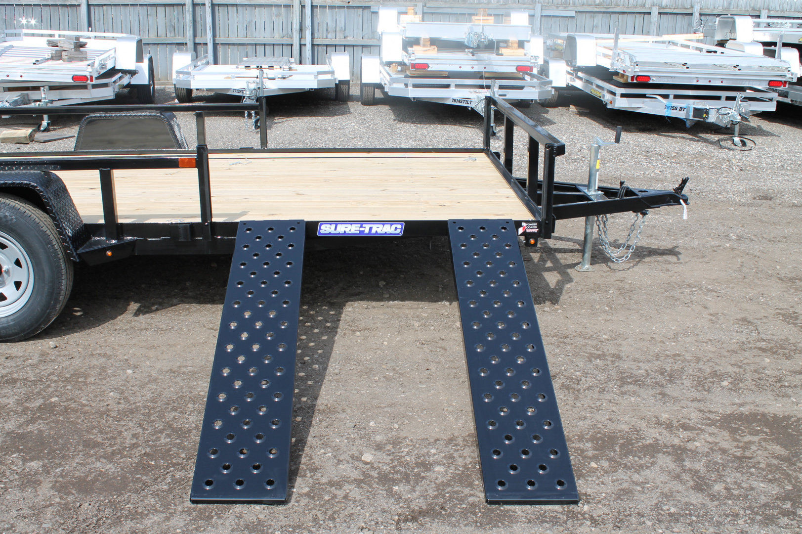 New 2025 Sure-Trac STUTA8214-BP-030 Utility Trailer