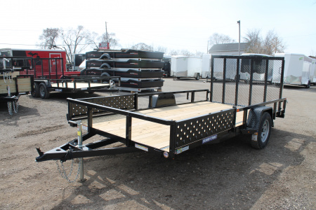 New 2025 Sure-Trac STUTA8214-BP-030 Utility Trailer